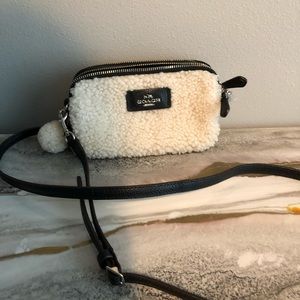Coach Mini Sherpa Crossbody -Used